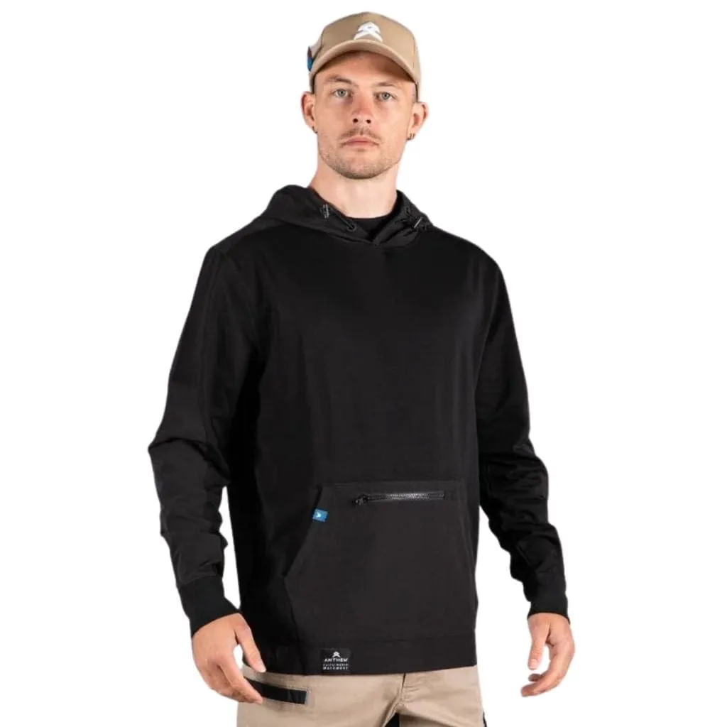 ANTHEM TECH HOODED SWEATSHIRT BLACK