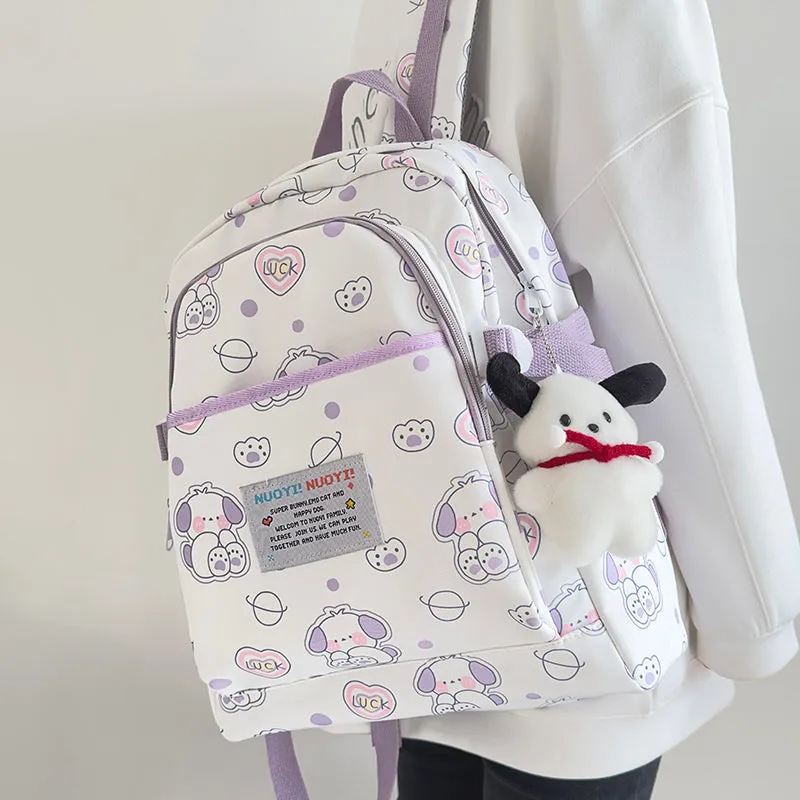 Cartoon Animal Print Backpack