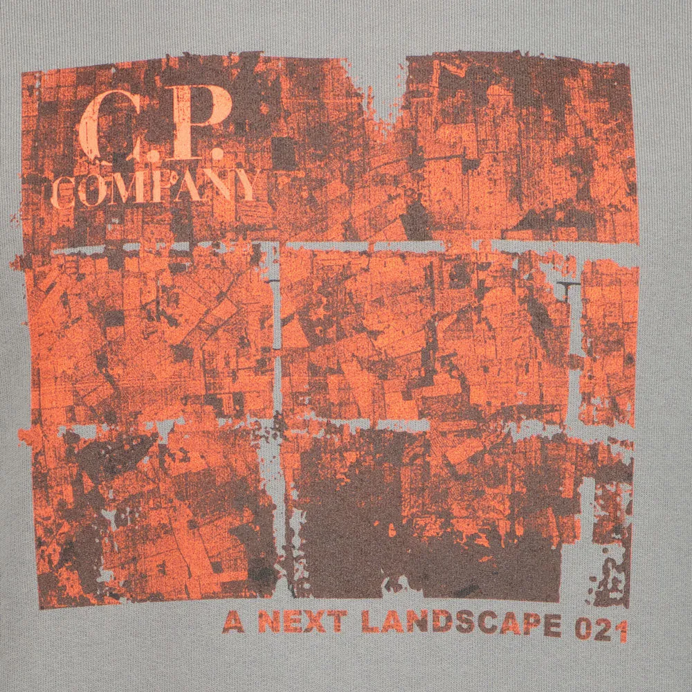 C.P. Crewneck Graphic Print Sweatshirt