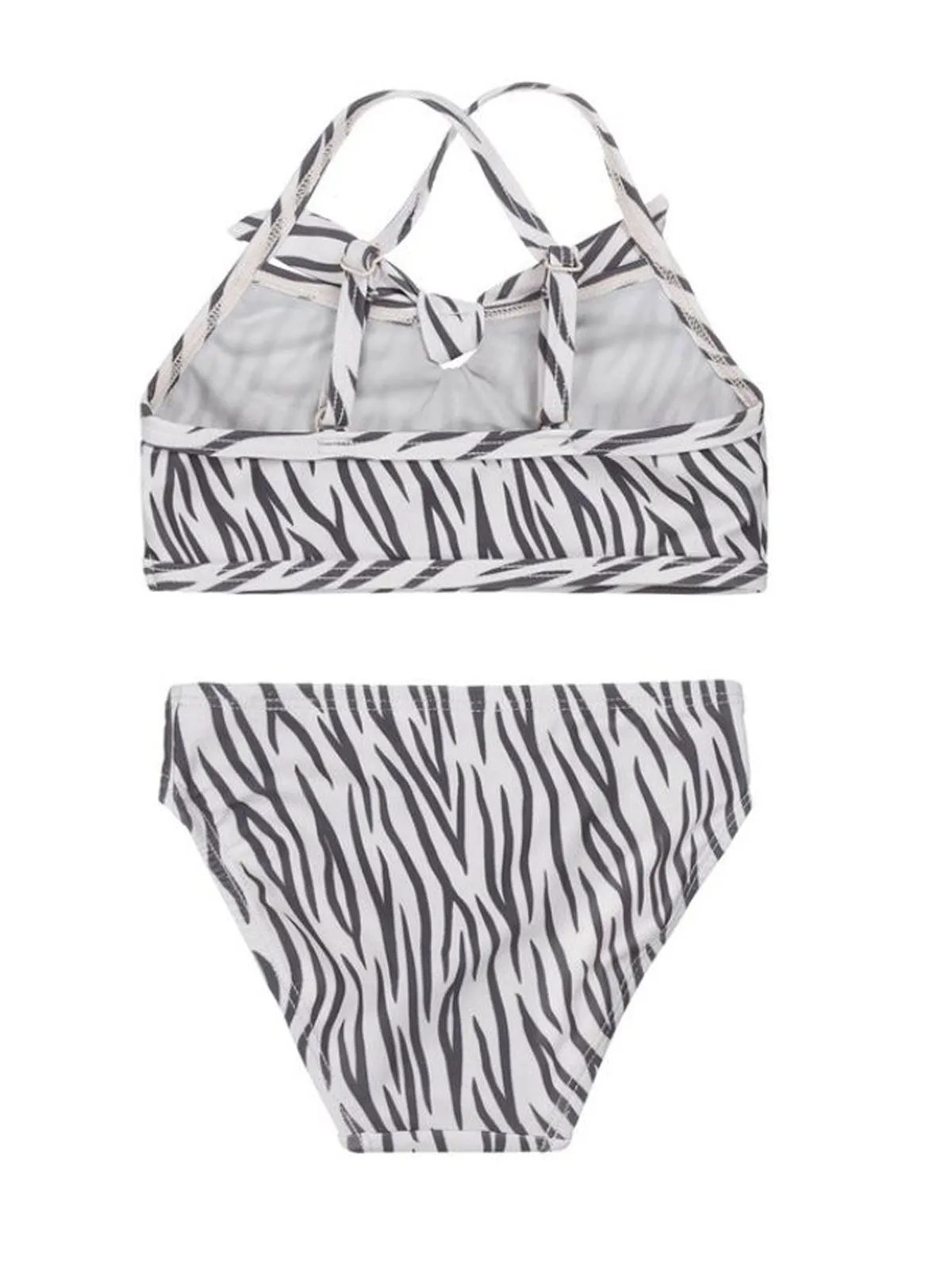 Girls swimsuit bikini with print-V42962-3719
