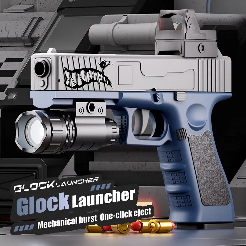 Glock repeating soft bullet pistol