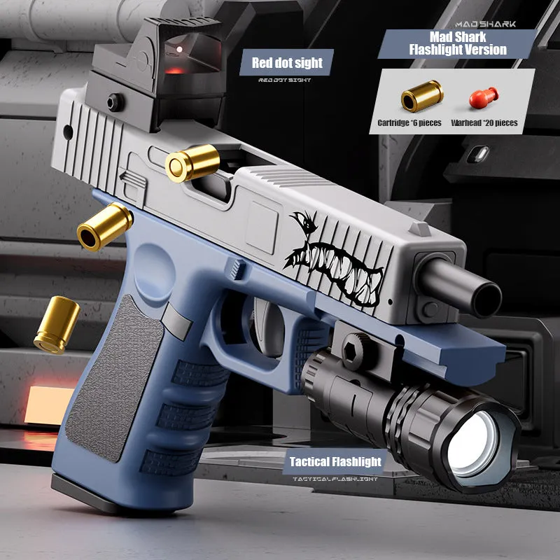 Glock repeating soft bullet pistol