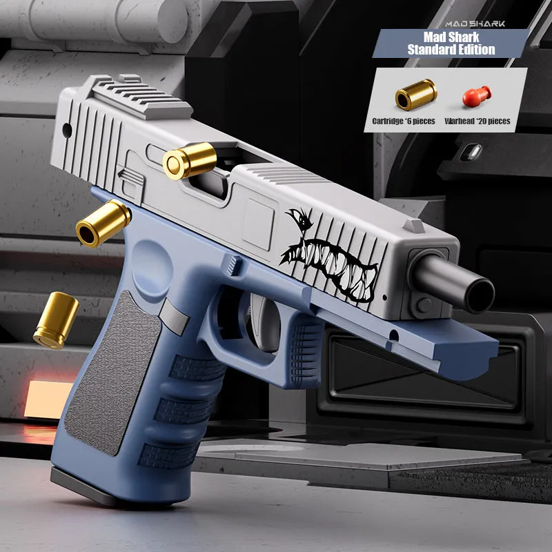 Glock repeating soft bullet pistol