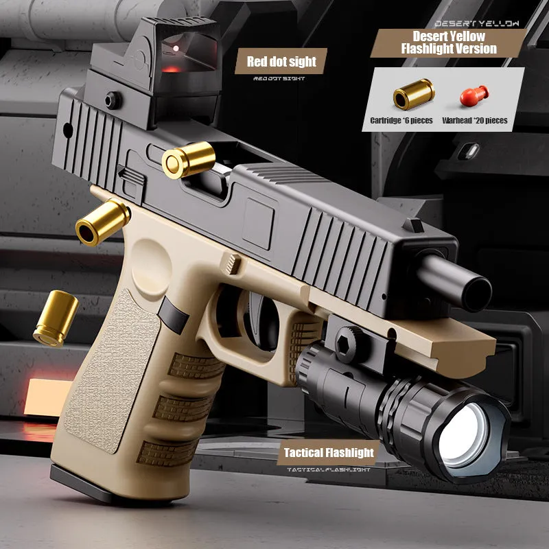 Glock repeating soft bullet pistol