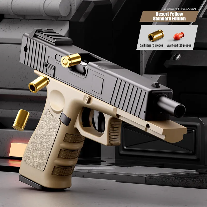 Glock repeating soft bullet pistol