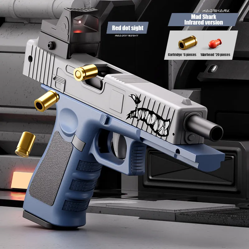 Glock repeating soft bullet pistol