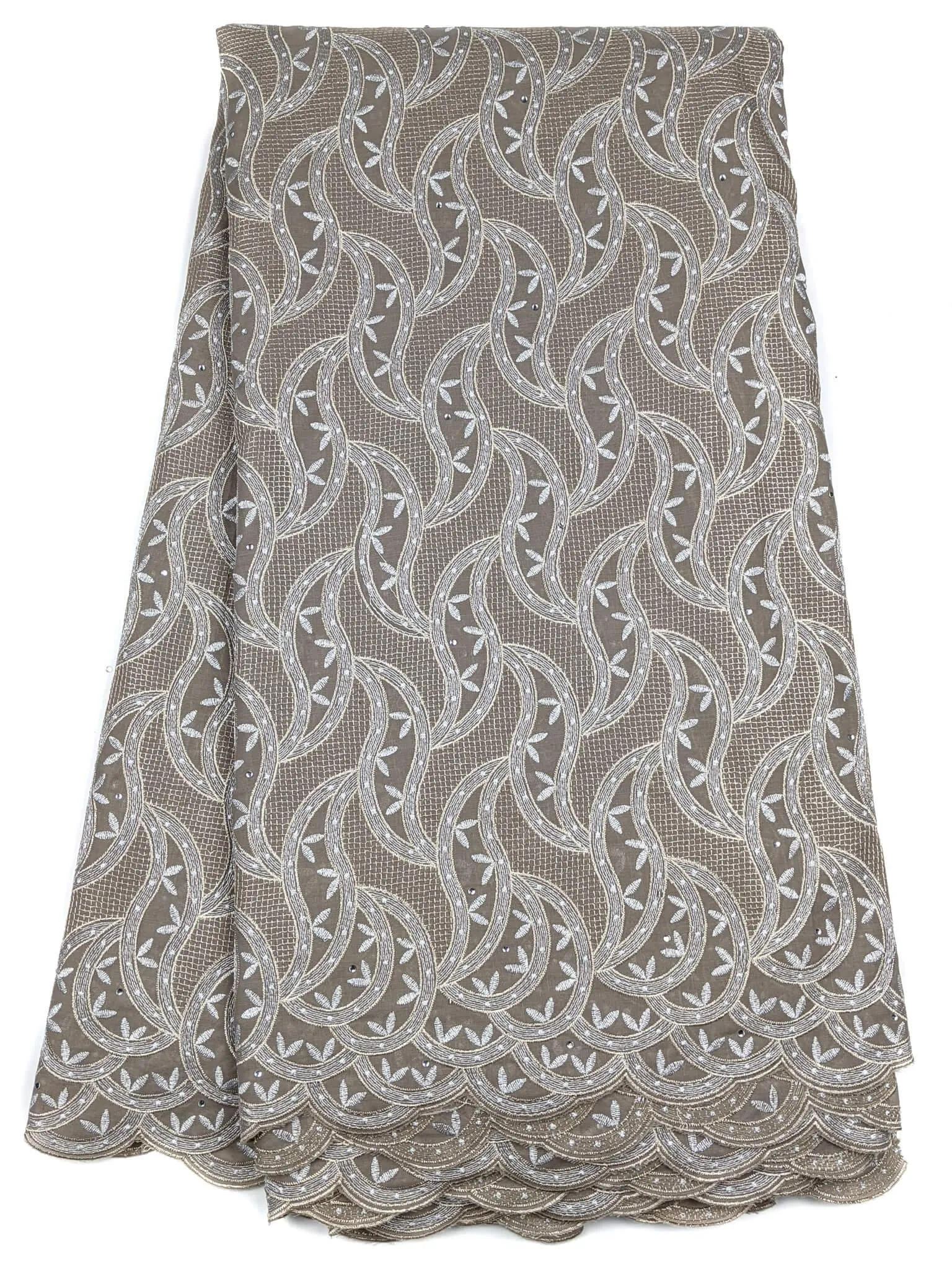 Grey Cotton Lace