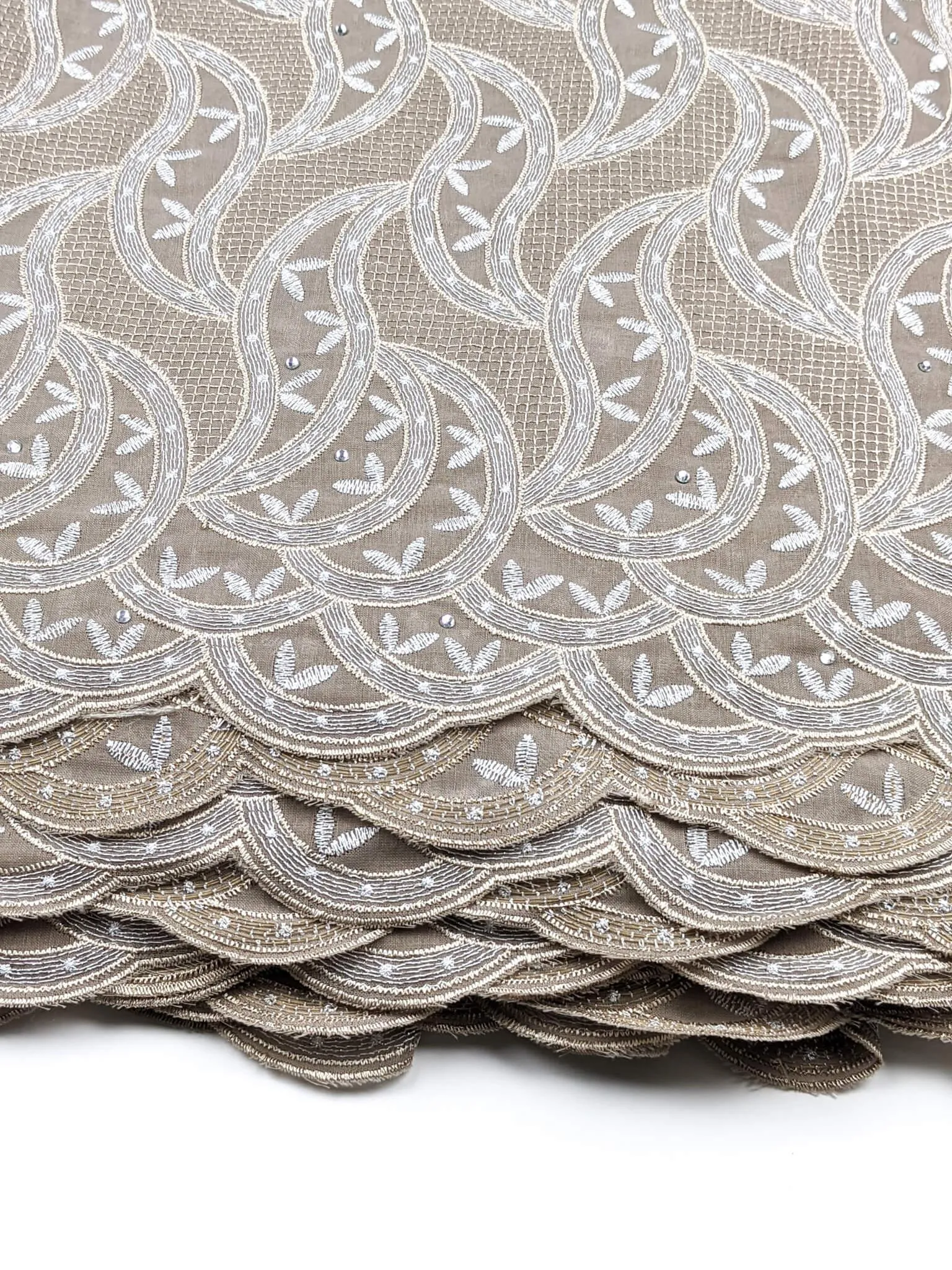 Grey Cotton Lace