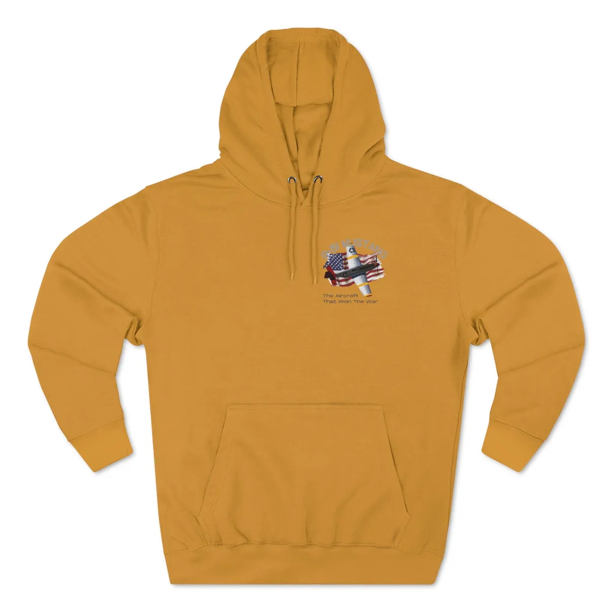 Hoodie ( Air Force P-51 Mustang ) Military Style