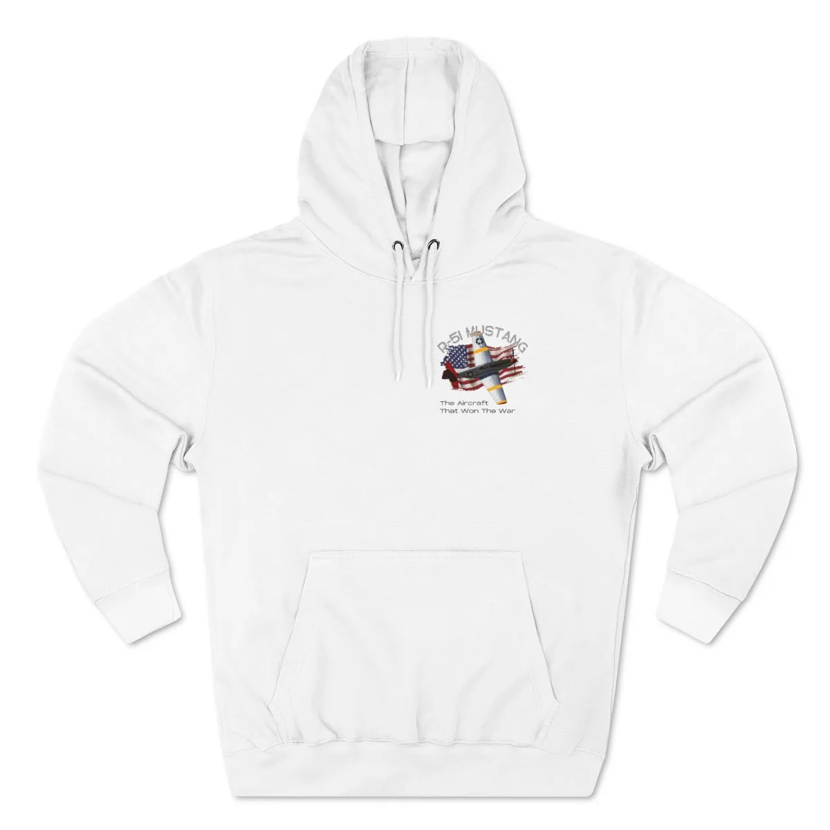 Hoodie ( Air Force P-51 Mustang ) Military Style
