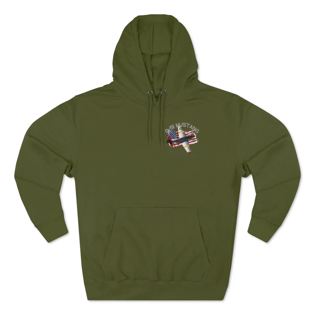 Hoodie ( Air Force P-51 Mustang ) Military Style