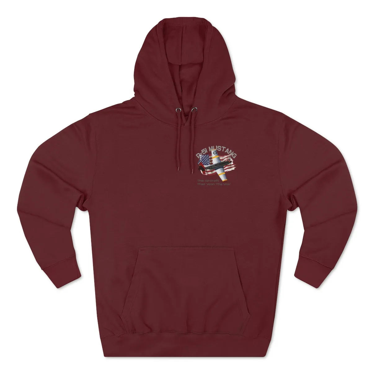 Hoodie ( Air Force P-51 Mustang ) Military Style
