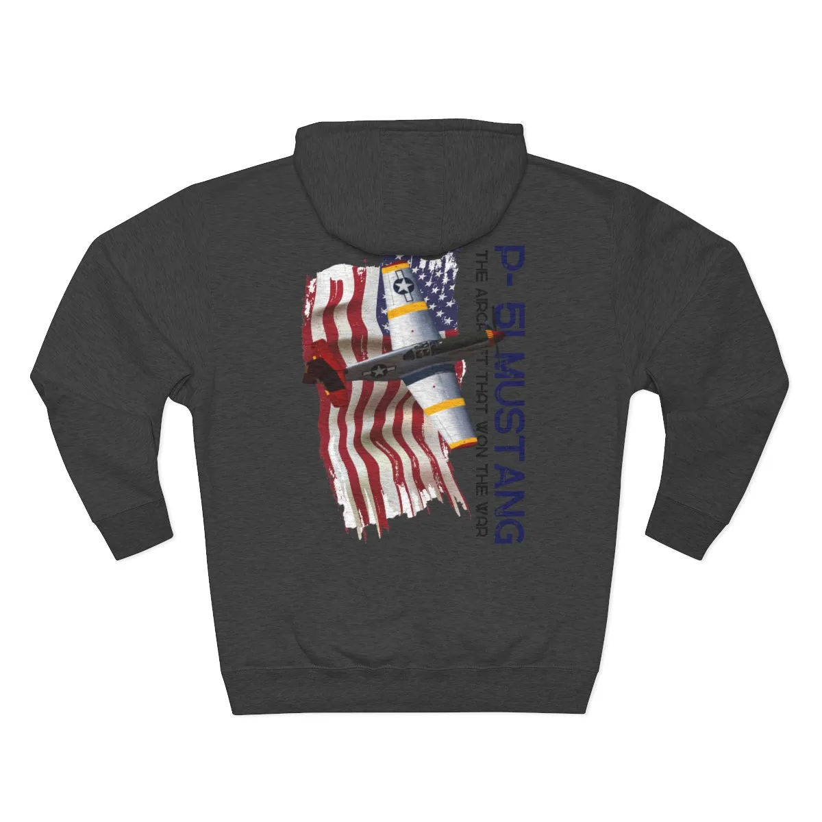 Hoodie ( Air Force P-51 Mustang ) Military Style