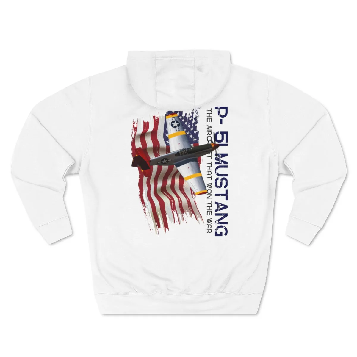 Hoodie ( Air Force P-51 Mustang ) Military Style
