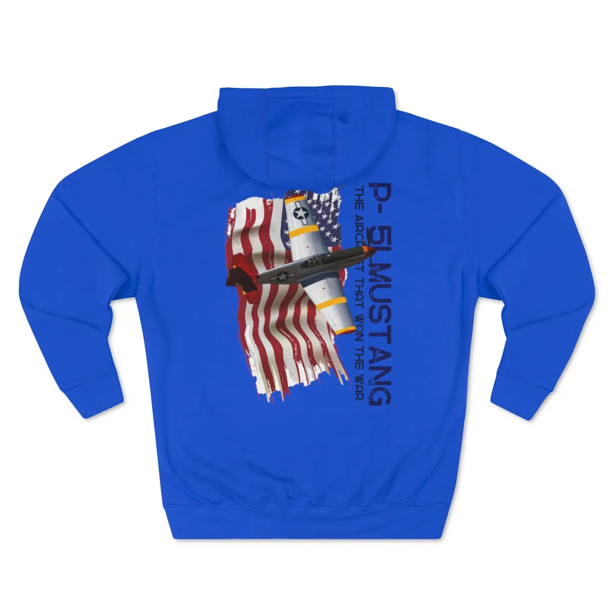 Hoodie ( Air Force P-51 Mustang ) Military Style