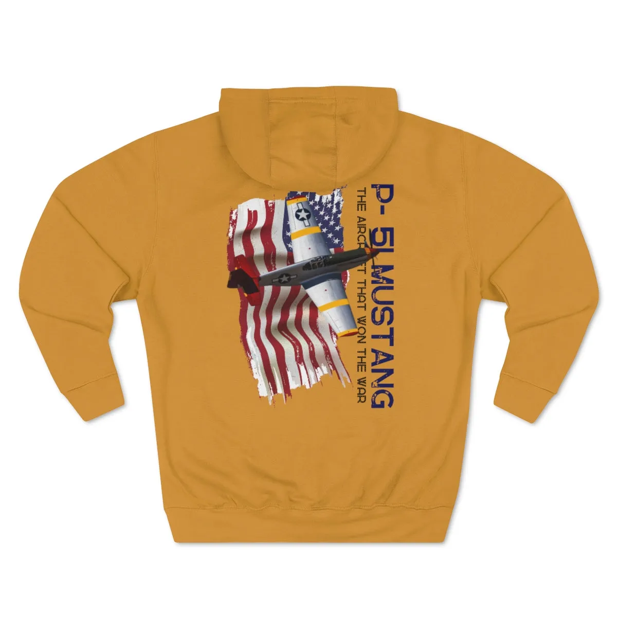 Hoodie ( Air Force P-51 Mustang ) Military Style