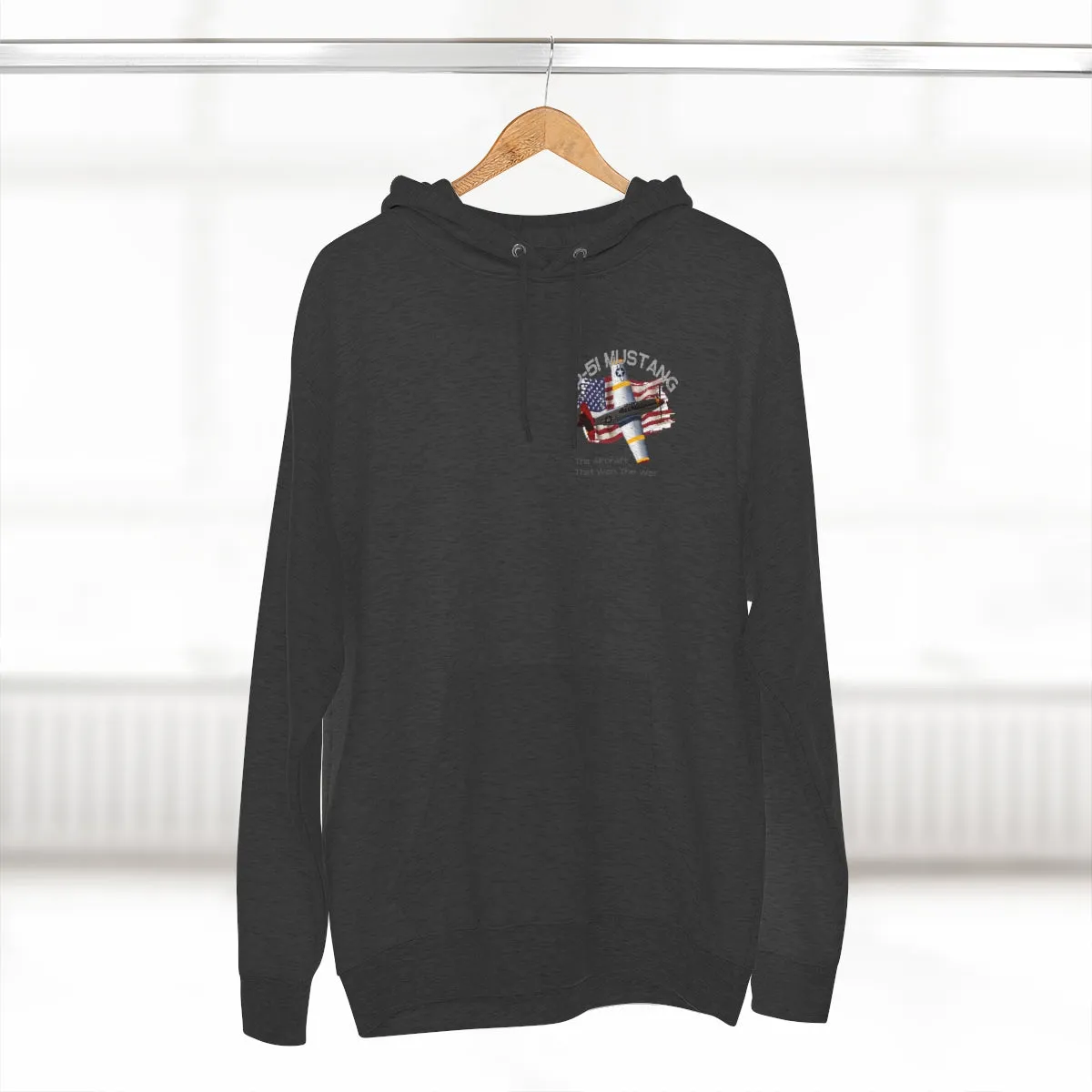 Hoodie ( Air Force P-51 Mustang ) Military Style