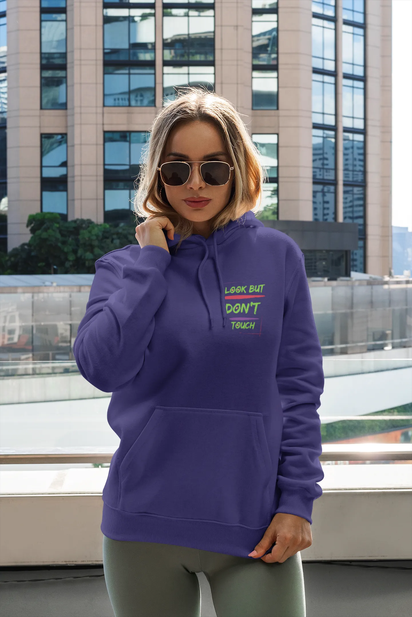 Hoodie ( Look But Don't Touch ) Activewear