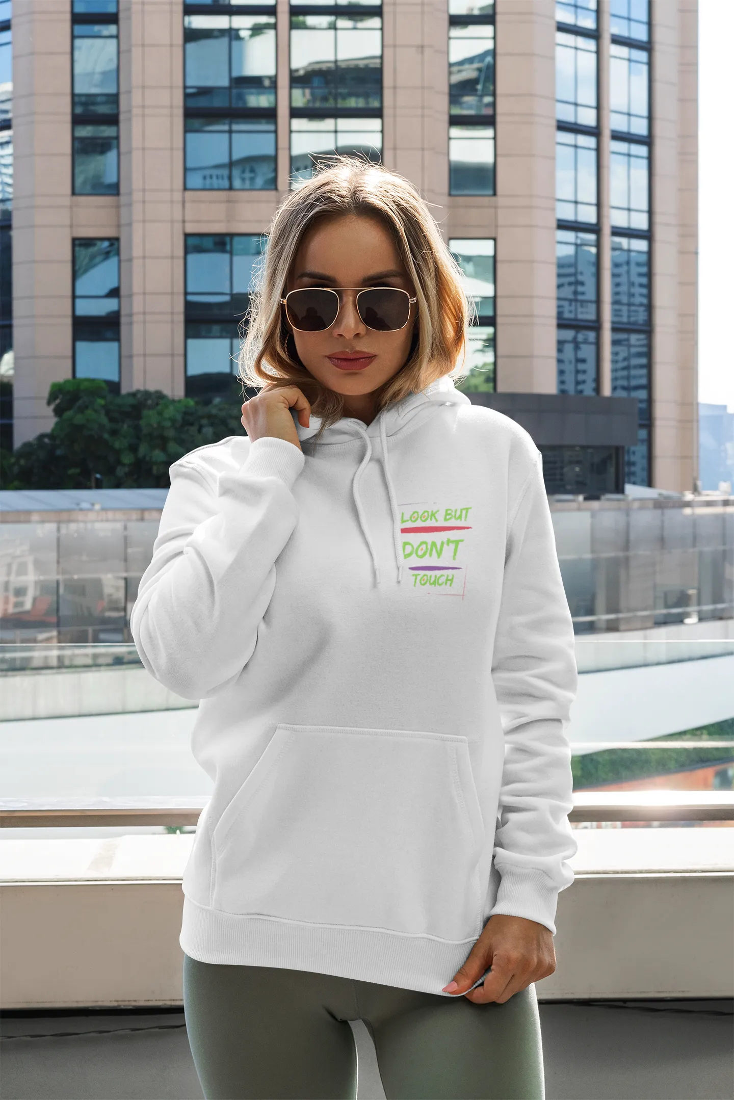Hoodie ( Look But Don't Touch ) Activewear