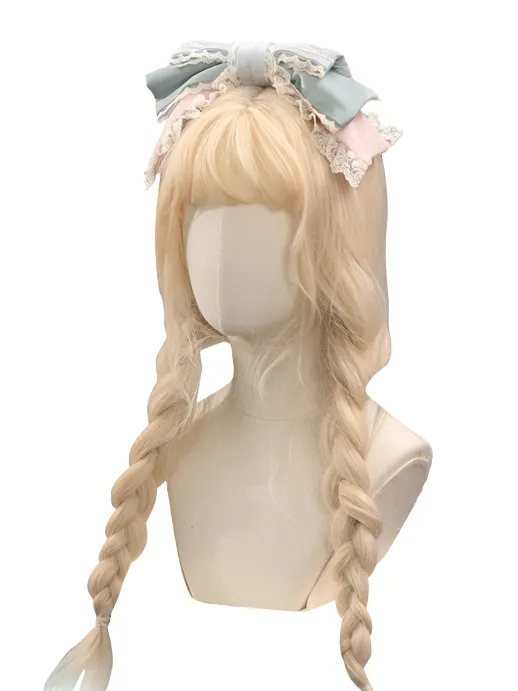 Pink and Blue Bowknot KC
