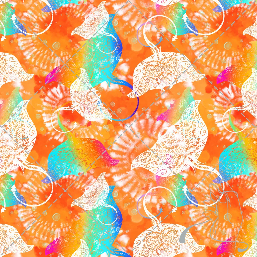 Playful Rays in Orange Sherbert - Pre-Order