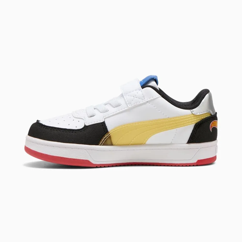 PUMA Childrens Caven 2.0 Hot Wheels AC  - Black / Red / White