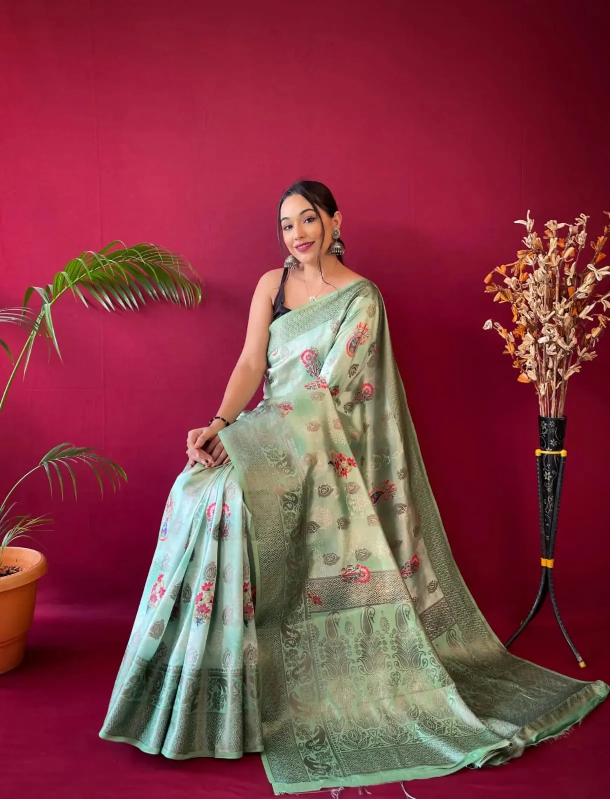 PURE SOFT  SILK SAREE SAREES