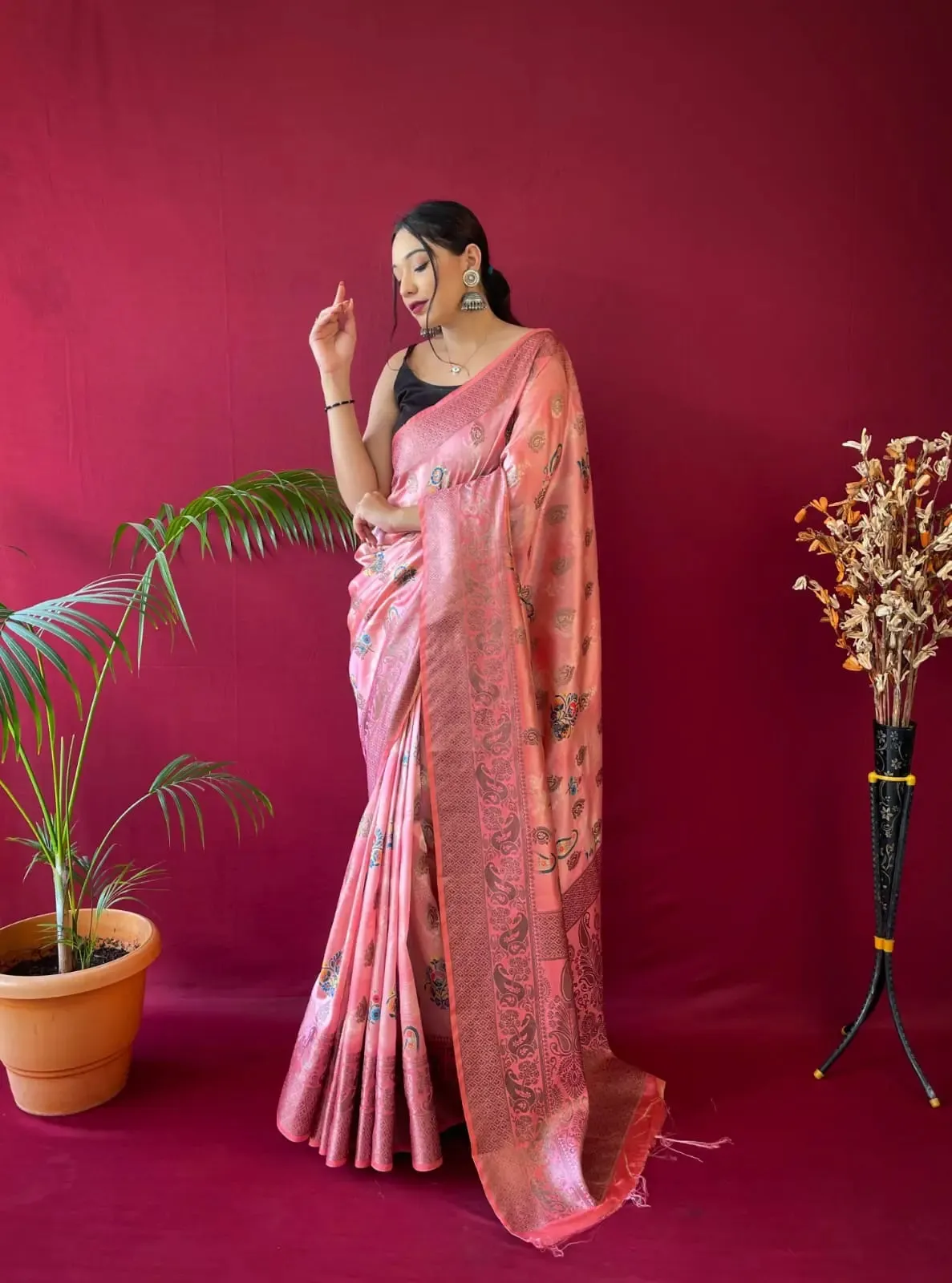 PURE SOFT  SILK SAREE SAREES