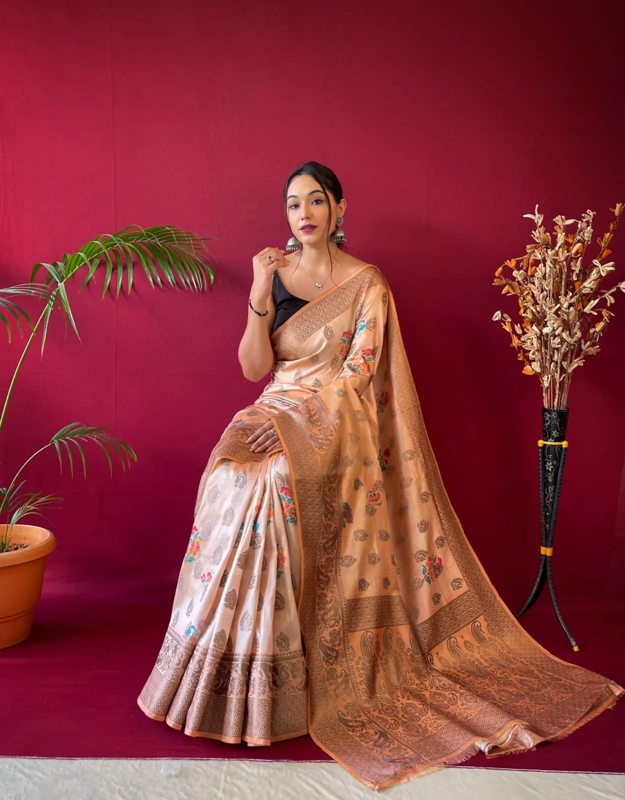PURE SOFT  SILK SAREE SAREES