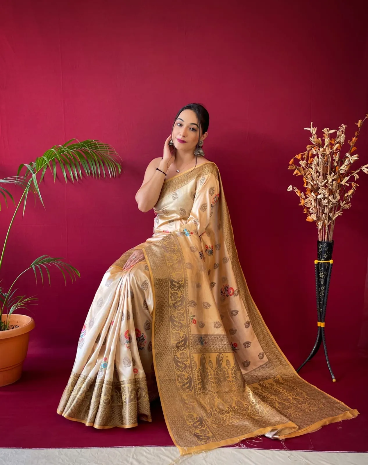 PURE SOFT  SILK SAREE SAREES