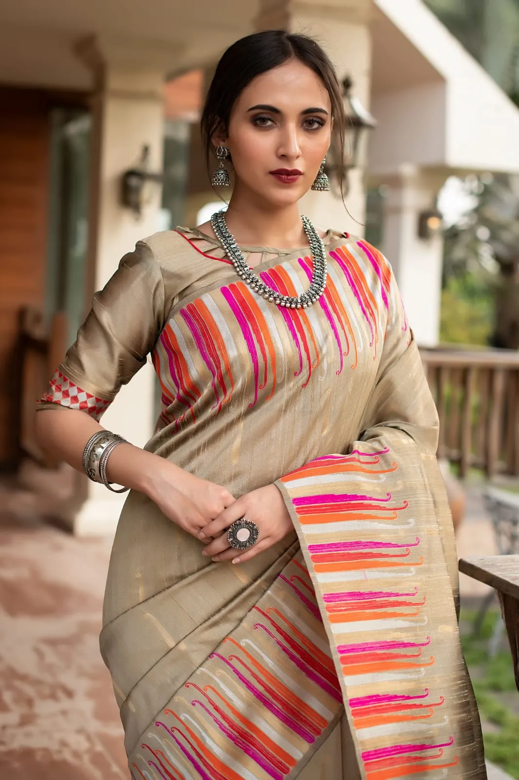 Pure Tussar silk