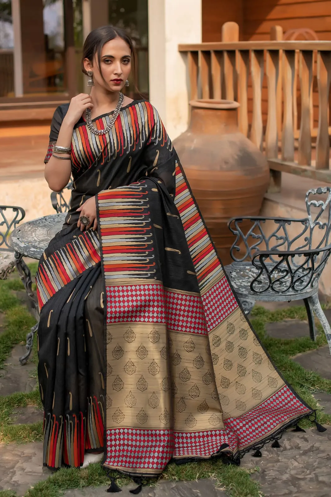 Pure Tussar silk