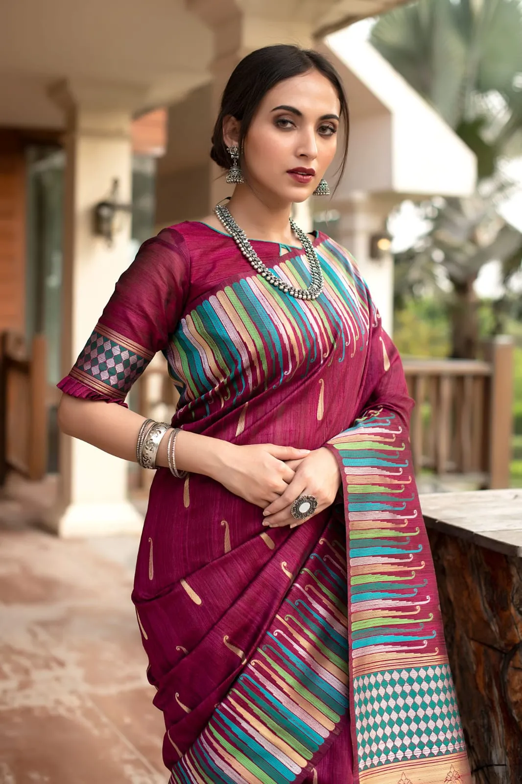 Pure Tussar silk