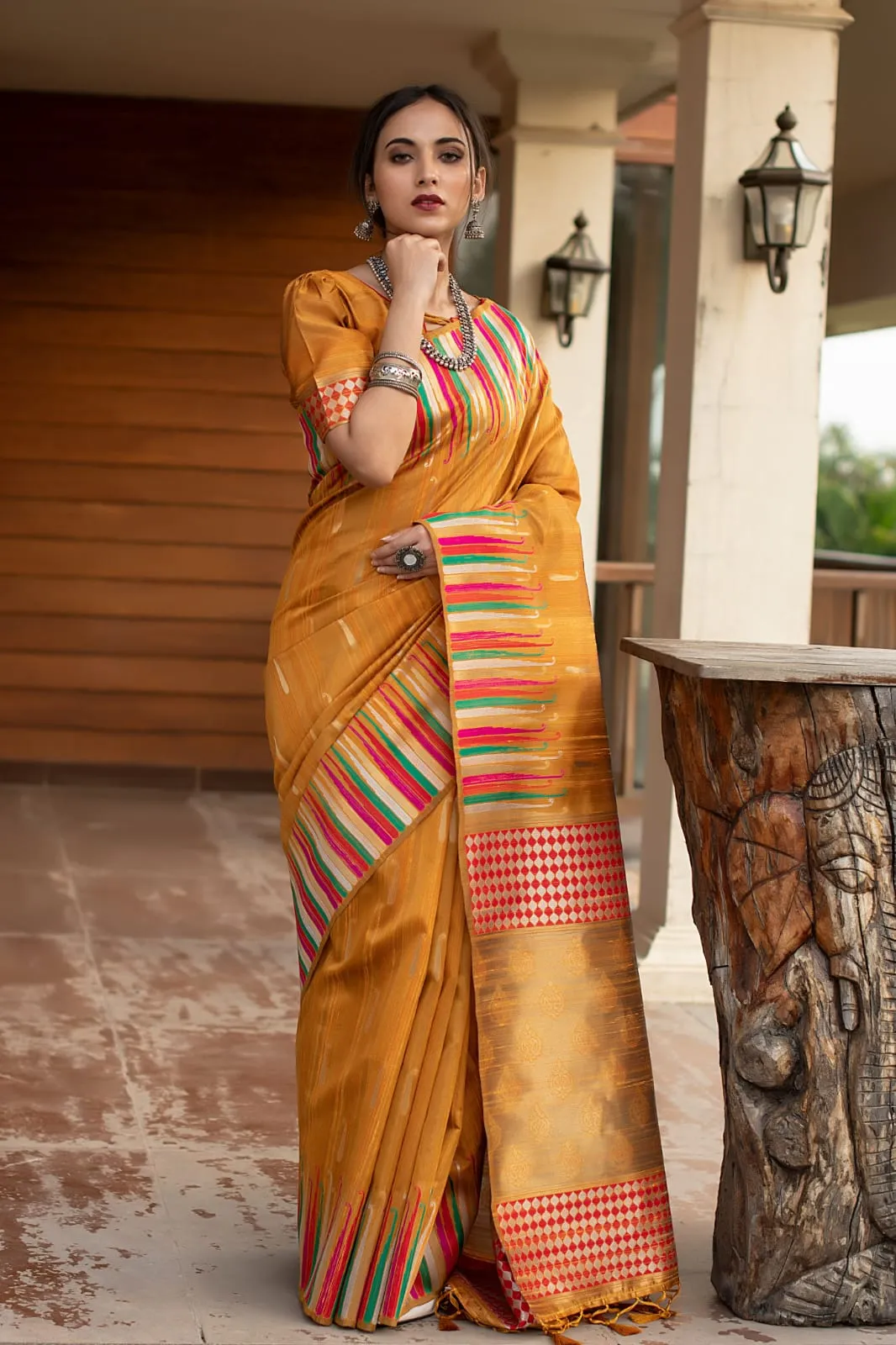 Pure Tussar silk